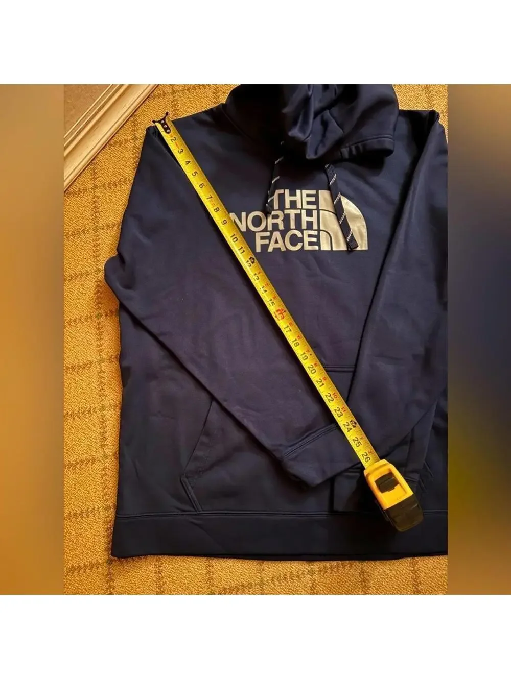 The North Face Navy Blue Tekno Logo hoodie NWOT XL